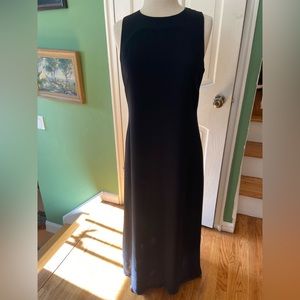 Long, Black Evan Picone Dress, Size 10